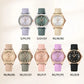 NAVIFORCE Original Women's Watches Classic Round Dial Silicone Strap 3ATM Waterproof Luxury Watch for Women Give for girls gifts