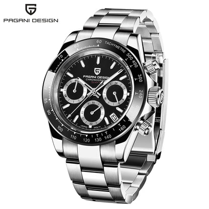 2026 New PAGANI DESIGN 40MM Men's Multifunctional Quartz Watches VK63 Sapphire Glass Chronometer Luxurys Business Watch for Men