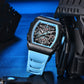 2026 PAGANI DESIGN New 40MM Bucket shaped Hollow Leisure Fashion Men's Quartz Watch Sapphire Glass Quartz Watch Clock