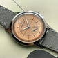 Pierre Paulin Salmon Dial Watch A thinner Case 50m Skin Diver Watch Vintage Mechanical Hand Watch 38mm Relogio Masculino
