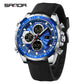 Fashion SADNA New 5105 Student Quartz Electronic Watch Sports Multifunctional Waterproof LED Men's Electronic Watch 2025