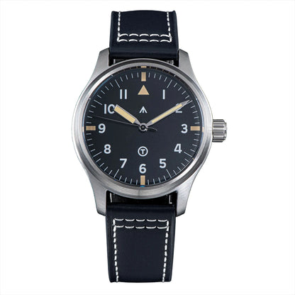 SEESTERN Watch of Mens Automatic Mechanical Wristwatch NH35A Movement Luminous Sapphire Crystal Waterproof Simple Military Gift