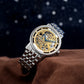 Boderry Watches Automatic Mechanical ELITE II Waterproof Sapphire Crystal Glass Wristwatches HANGZHOU CAL.5521 Movement For Men