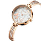 MEGIR Watch for Women Luxury Diamond Ladies Quartz Wristwatches Steel Women Bracelet Watches Female Dress Clock Relogio Feminino