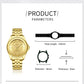 NAVIFORCE Women Watches Ladies Creative Watch Stainless Strap New Fashion Charm Quartz 30m waterproof Wristwatches Female Clock