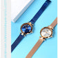 MEGIR Luxury Rose Gold Watch Women Bracelet Casual Quartz Wristwatches Steel Mesh Band Waterproof Ladies Watches Reloj Mujer