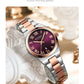 CURREN Fashionable Quartz Watches for Women Roman Numerals Simple Elegant Stainless Steel Braclete Ladies Wristwatch