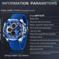 Fashion SADNA New 5105 Student Quartz Electronic Watch Sports Multifunctional Waterproof LED Men's Electronic Watch 2025