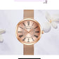 MEGIR Luxury Women Watches Fashion Ladies Quartz Watch Clock Stainless Steel Waterproof Female Watch Relogio Feminino 7014
