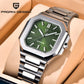 2025 New PAGANI DESIGN 37MM Square Men Quartz Watches Luxury Sapphire Glass AR Coated Business Watch VH31 Luminous Watch for Men