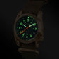 Boderry Field Watches Bronze Case Automatic Mechanical VOYAGER Watch Men's 100M Waterproof Clock Military Top Brand Wristwatch