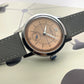 Pierre Paulin Salmon Dial Watch A thinner Case 50m Skin Diver Watch Vintage Mechanical Hand Watch 38mm Relogio Masculino