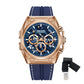 MEGIR Men's Watches Waterproof Sports Quartz Wristwatch with Chronograph Calendar Luminous Male Clock Relogio Masculino 4220