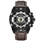 MEGIR Luxury Casual Men Watches Fashion Sports Military Wristwatch Calendar Luminous Quartz Chronograph Clock Montre Homme 2118