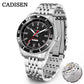 CADISEN NEW Mechanical Wristwatch For Men Automatic Watch Men Japan MIYOTA 8215 Ceramic Bezel 10Bar Waterproof Mens Watches