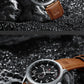 NAVIFORCE Trend Casual Wristwatch for Man Military Sports Water Resistant Leather Strap Men's Clock Quartz Calendar Male Watches