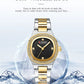 CURREN Luxury Brand Simple Style Quartz Watch for Women NEW Dress Ladies Wristwatches with Rhinestones