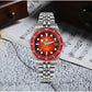 San Martin 37.5mm 40mm Men Diver Watch Miyota 9015 Enamel Dial Luxury Automatic Mechanical Wristwatch Waterproof 200m SN0148