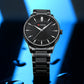 CURREN Casual Quartz Watches Men Luxury Brand Stainless Steel Band Simple Business Quartz Wristwatches