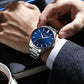 CURREN Casual Quartz Watches Men Luxury Brand Stainless Steel Band Simple Business Quartz Wristwatches