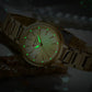 CURREN Luxury Slim Watch for Women Elegant Minimalist Dial Quartz Wristwatches Ladies with Luminous Hands Waterproof 9109
