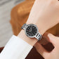 CURREN Luxury Slim Watch for Women Elegant Minimalist Dial Quartz Wristwatches Ladies with Luminous Hands Waterproof 9109