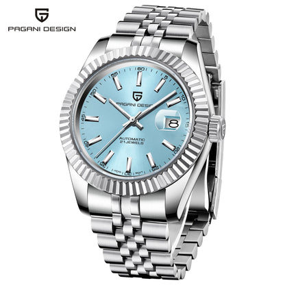 2026 New PAGANI DESIGN 42MM Men Mechanical Watches Commercial 8215 Automatic Watch 100M Waterproof Stainless Steel Watch for Men