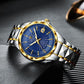 LIGE Top Brand Luxury Automatic Mechanical Watches For Men Fashion Tungsten Steel Waterproof Sapphire Watch Men Reloj Hombre+BOX