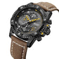 MEGIR Men Watches Luxury Brand Quartz Wristwatch Waterproof Leather Strap Military Sports Clock Chronograph Reloj Hombre 2130