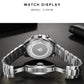 CADISEN 2024 New Men Watches Quartz Business Watches Japan VD53 Mens Clock Top Brand Luxury Watch Men Chronograph Watch for Men