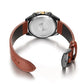 RUIMAS Luxury Brand Chronograph Watches for Men Fashion Leather Sports Military Wristwatch Luminous Clock Auto Date Reloj Hombre