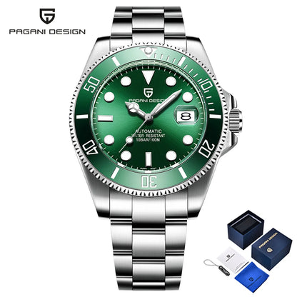 2025 Pagani design men's automatic watches Luxury Sapphire mirror waterproof mechanical watch Stainless Steel sports men's watch