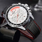 MEGIR Men's Original Sport Watches Leather Strap Quartz Military Waterproof Wristwatch Male Clock Reloj Hombre 1010