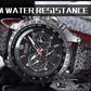 MEGIR Men's Original Sport Watches Leather Strap Quartz Military Waterproof Wristwatch Male Clock Reloj Hombre 1010