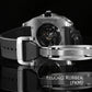 BODERRY Skeleton Watches Men's Square Titanium Automatic Mechanical STORM Luxury Clock 100M Waterproof Mechanical Watch For Men