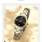 CURREN Simple Round Dial Fashion Dress Quartz Watches for Ladies with Stainless Steel Bracelet Luxury Wristwatches