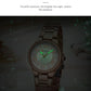 CURREN-Quartz Wristwatches for Women, Simple and Elegant Dial with Roman Numbers Design, Luminous Hands Clock