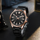 CURREN Classic Simple Stainless Steel Quartz Wristwatches Fashion Brand Men's Watches with Luminous Hands