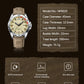 Naviforce Brand Luxury Men Watches Leather Strap Male Waterproof Military Wristwatch Quartz Date Clock Relogio Masculino 2023