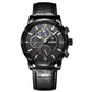 LIGE New Men Watch Top Brand Luxury Waterproof Luminous Sport Wristwatch Quartz Military Leather Watch For Men Relogio Masculino