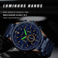 CURREN Luxury Brand Watches for Men Casual Sporty Quartz Wristwatch with 316 Stainless Steel Band Chronograph Clock Male Silver
