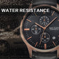 MEGIR Fashion Men Watches Chronograph Leather Strap Sport Military Watch Waterproof Quartz Wristwatch Clock Reloj Hombre 2011