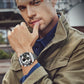 Fashion SADNA New 5105 Student Quartz Electronic Watch Sports Multifunctional Waterproof LED Men's Electronic Watch 2025