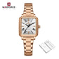 NAVIFORCE Women Watches Fashion Clock Stainless Steel Luxury Watch Simple Business Waterproof Wriswatch Ladies Relogio Feminino