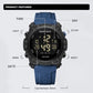 NAVIFORCE Men's Fashion LCD Digital Wristwatch 50m Waterproof Sports Silicone Strap Watches for Man Casual Electronic Male Clock