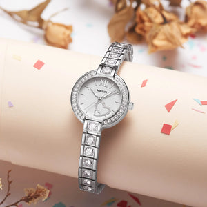 MEGIR Fashion Women Bracelet Quartz Watches Ladies Sports Dress Wristwatch Luxury Diamond Female Clock Relogio Feminino