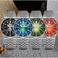 San Martin 40mm Men's Luxury Diver Watch Miyota 9015 Enamel Sunburst Dial Automatic Mechanical Wristwatch Waterproof 200m SN0148