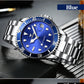 2025 FNGEEN 9001 Luxury Brand Men Watch Steel Tourbillon Skeleton Mechanical Watches Luminous Automatic Date Diamond Wristwatch