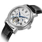 2025 New Seagull Men's Watch Automatic Mechanical Wristwatch Multi-Function Hollow Flywheel Business Simple Watch D819.622