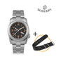 BODERRY Men's Field Watches Titanium Automatic For Seiko Top Brand Dive Wristwatch 100M Waterproof Clock Military Watch for Men
